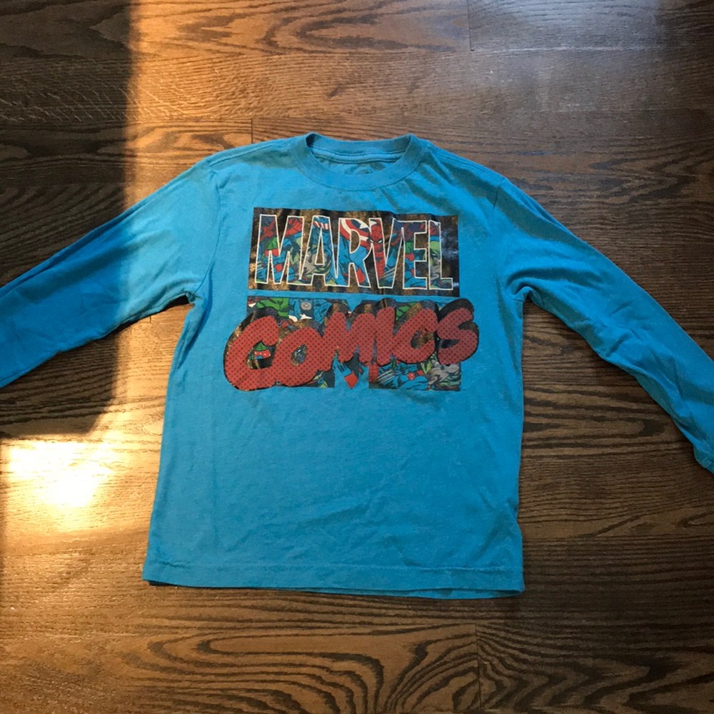Kids marvel shirt